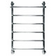 Водяной полотенцесушитель Ника Quadro Л90 ВП 800x500 6 с полкой Nika